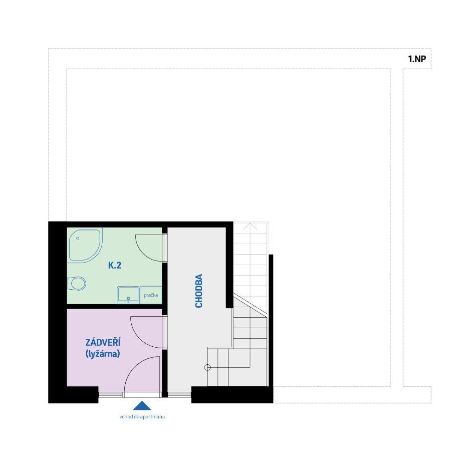 Pod Pustym Vrchem Apartment Ricky (Hradec Kralove)